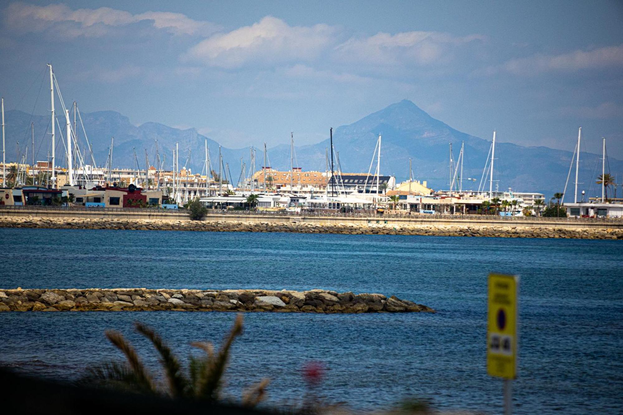 Vistas Y Terraza Panoramica Frente Al Mar En Denia, Las Rotas Exteriér fotografie